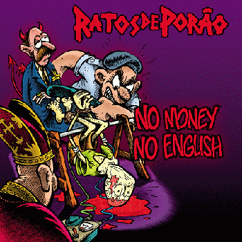 ratos de porao no money no english double lp
